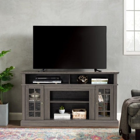 ZUN Classic TV Media Stand Modern Entertainment Console for TV Up to 65" with Open and Closed Storage W1758P147683