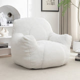 Bean Bag Chair with Filler, Bean Bag Sofa with Tufted Soft Stuffed Filling, Fluffy and Lazy Sofa, W2200P247712