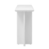 U_STYLE Modern Entryway Table with L-Shaped Legs,Suitable for Entryway, Hallway, Living Room, Foyer, N711P216234A