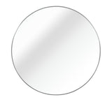42 Inch Silver Metal Framed Round Bathrrom Mirror for Wall. W2203P304238