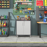 Heavy-Duty Metal Garage Storage Cabinet with Wheels - Sturdy and Durable Tool Storage Cabinet for T2398P222831