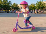 3-Wheel Toddler Scooter with LED Light-Up Wheels for Beginners Age 2 15242299