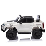 24V10A Two-seater Kids Ride On Electric Pickup, kids ride on toy W/parents remote control,4WD 800W W1578P196860