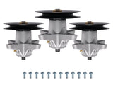 3pc Spindle Assembly fit for MTD 17ARCACK099 Troy-Bilt 54XP 618-05137 918-05137 50696912