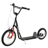 youth scooter is equipped Dual Brakes - Black 05552574