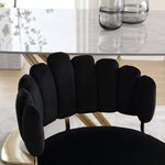 ZUN COOLMORE Accent Chair ,leisure single chair with Golden feet W1539111871