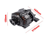 High Output Alternator ES1025BK Fits for Chevrolet Camaro Pontiac Firebird F-Body LS1 5.7L 1998-2002 02579043