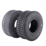 TWO TIRES Tubeless 15x6.00-6 Turf Tires 4 Ply Lawn Mower Tractor 31916520