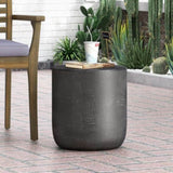 Outdoor LightWeight Concrete Side Table 73448.00