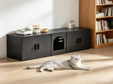 Wooden Cat Box Cabinet 71647699