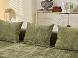 Comfy Convertible Folding Mattress Couch, Floor Bed, Chenille Floor with Armrest, Floor W1143P330251