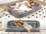 Double human dog bed,Lazy sofa ,Loveseat,Fits You & Pets,Extra Large W1628P348792