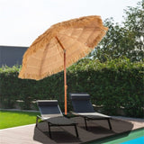 6.5 foot portable beach umbrella with adjustable tilt 90467332