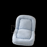 Triple Fold Down Sofa Bed,BLUE W244P196091