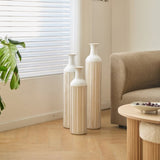 Floor metal vase modern style decoration home white metal vase 3-piece set gorgeous home decoration W2796P255615