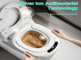 Electric Sitz Bath for Women Postpartum Care & Men Prostate Care, Dual Spraying Nozzles 3-Level 77866437