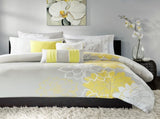 Full/Queen 6 Piece Printed Duvet Cover Set B03597305
