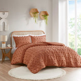 King/Cal King Clip Jacquard Comforter Set B035P148305