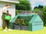 Garden Bed with Mini Greenhouse 26963433