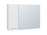 Harbor Medicine Double Door Cabinet,Four Interior Shelves, White B097P474279
