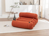 Adjustable Floor Sofa, Corduroy Lazy Sofa with Adjustable Straps for Versatile Configurations, W1170P365599