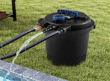 Pond Pressure Filter, 4 Removable Filter Sponges & Cleaning Indicator, 4000 GPH Max Flow Rate 25026898