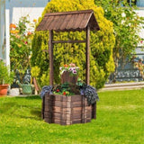 Wishing well flower pot 51857185