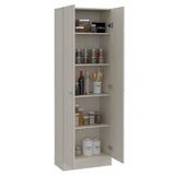 Virginia Double Door Storage Cabinet, Five Shelves B128P148983