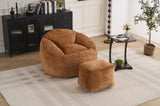 Foam Bean Bag Chairs for Adults/Teens with Filling,Bean Bag Lazy Sofa with Ultra Soft Chenille W2915P283420