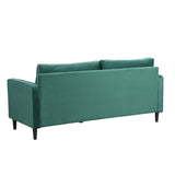 74" High Resilience three seater Sofa, Wooden Frame 3 Seat Sofa, Comfy , Modern Upholstered Sofa, W311P192812
