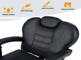 Classic Reclining barber Chair Salon Chair for Hair Stylist with Heavy Duty Hydraulic Pump, 360&deg 19137300
