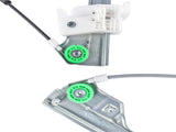 2x Front Left & Right Side Power Window Regulator w/o Motor Fit for Nissan Maxima 2009-2014 Sedan 84585194