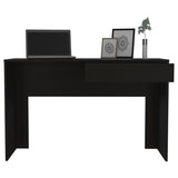Acre Writing Computer Desk, One Drawer -Black B20091886