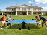 Offical Size Outdoor Table Tennis Table Foldable & Portable Ping Pong Table Set for Indoor Games W1408P436372