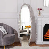 Crystal Full Length Mirror with Stand W3207P285433