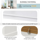 ON-TREND Stylish Design Hall Tree with Flip-Up Bench, Minimalist Hallway Shoe Cabinet with WF304223AAK