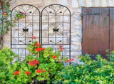 4 Pack Metal Garden Trellis 86.7" x 19.7" Rustproof Trellis for Climbing Plants Outdoor Flower W1586P151254