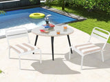 4PCS Outdoor Patio Seat Cushion Replacement Seat Cushion with Ties, 15" x 15" Patio Chair Pads for 08799345