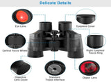 80x for Adults & Kids, 50mm Objective Lens, BAK4 Prism Multi-Coated Optics, Portable ABS 05179760