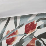 Full/Queen 3 Piece Floral Cotton Duvet Cover Set B035P148367