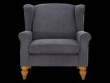 Coffee Table & Armchair Set,Vintage Luxury Style, a high-back reading chair & a 49008608