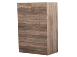 Gray particleboard with a textured melamine finish, 66*40*131cm, 52 drawer cabinet, matte gold 10531521