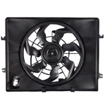 ZUN Radiator Cooling Fan Assembly for Hyundai Sonata Kia Optima Single Fan 253802T500 09926397