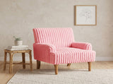 Modern Accent Chair with 3.5cmW Wide Wale Corduroy, 9" Solid Wood Legs, Comfortable Upholstered 69518030