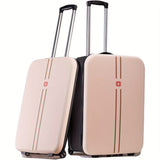 ZUN The New Folding Trolley Box, Travel Business Light Foldable Suitcase, Folding Portable Suitcase, 57091348