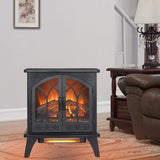 24 inch 3D Flame Electric Infrared Quartz Fireplace Stove with remote control W1769112701