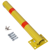 Parking bollard,pole barrier with lock ,car parking protection posts,home garage street decor W46542542