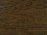 Wooden Frame Counter Height Bench Light Oak Finish Mindy Veneer Gray Textured Fabric Upholstery B01146345
