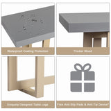 Modern Wood Entryway Console Table Sofa Table, Long Entryway Table for Hallway Living Room Foyer 53585278