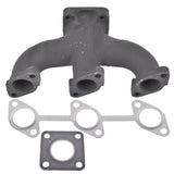 Exhaust Manifold w/ Gaskets Replacement for Kubota Engine D905 D1005 D1105 D1305 1721312312 00485420